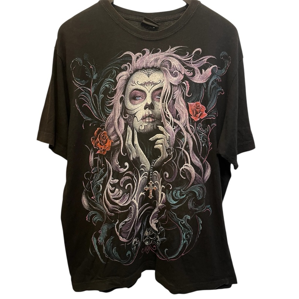 Spiral Y2K graphic  shirt size xl